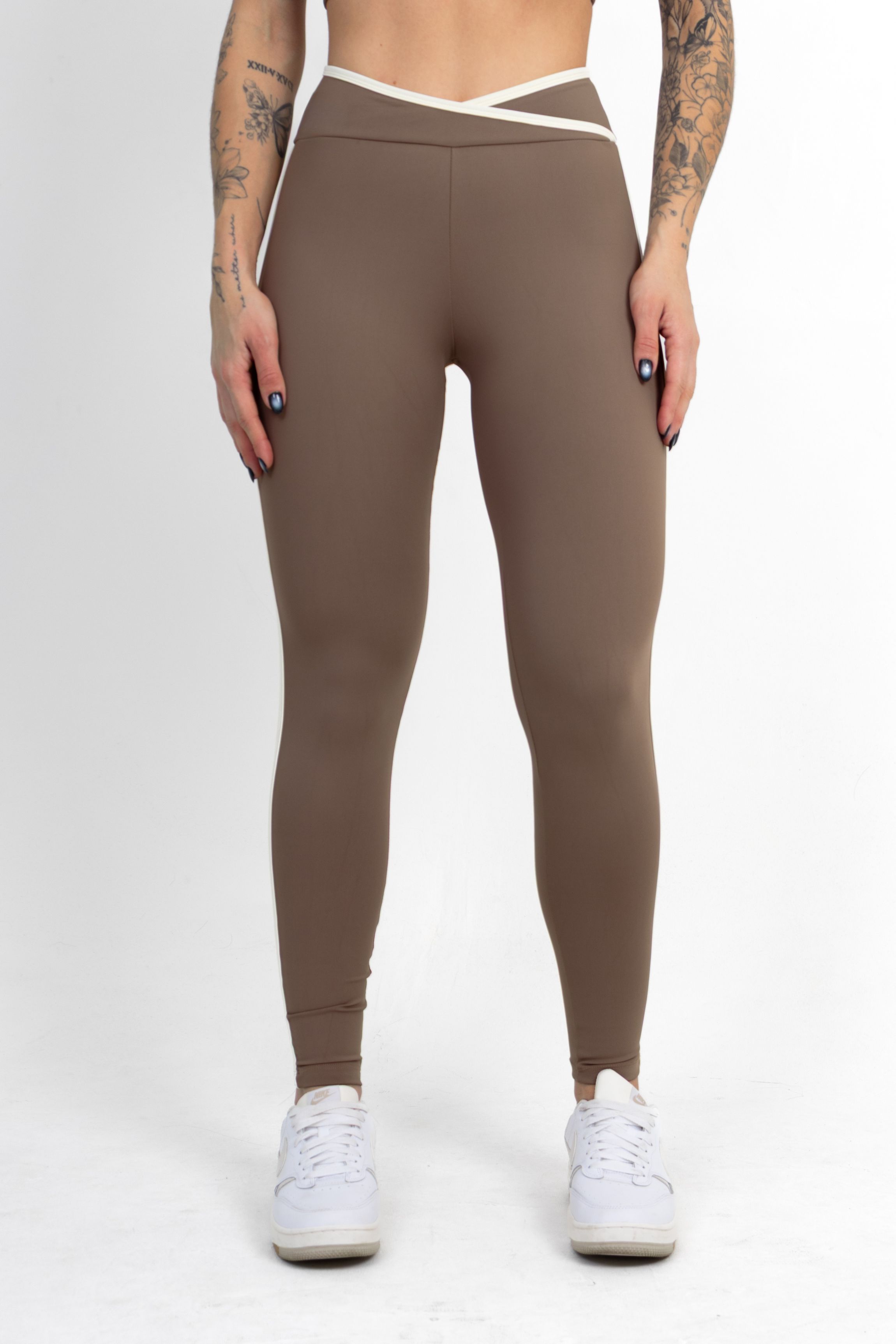 Legging Cross Cappuccino c/ Off - foto 1