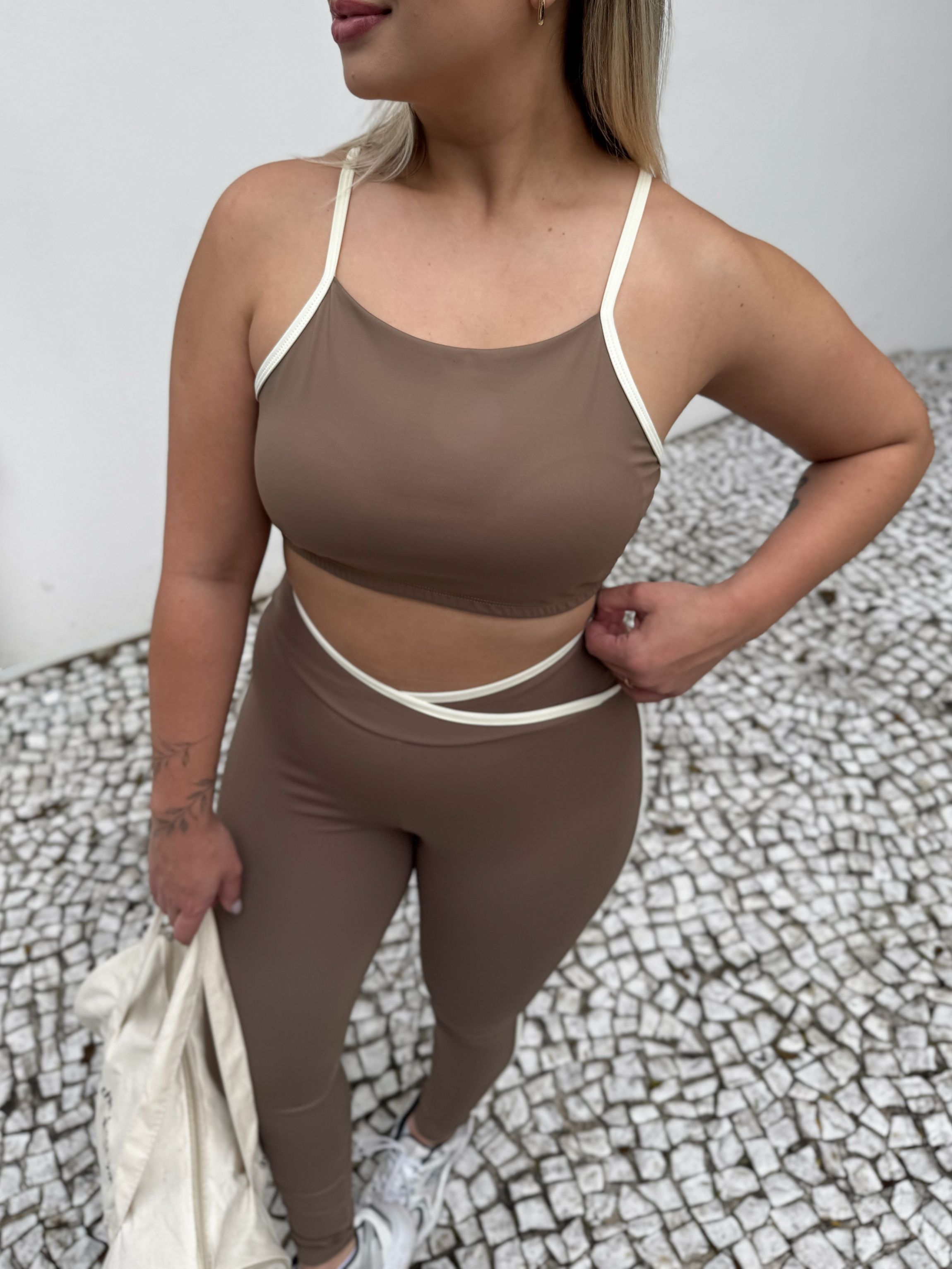 Legging Cross Cappuccino c/ Off - foto 8