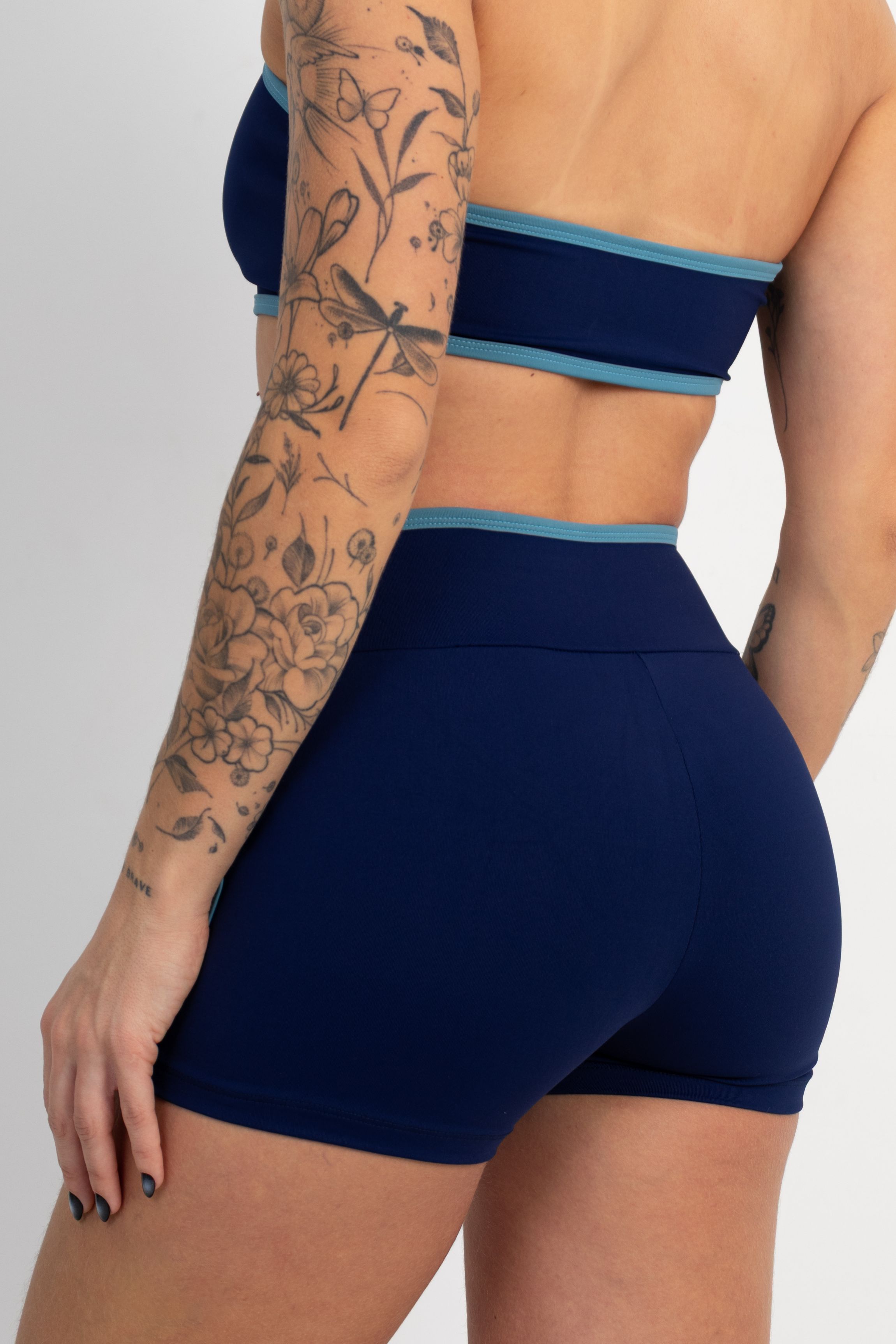 Short Edge Azul Marinho c/ Azul - foto 2