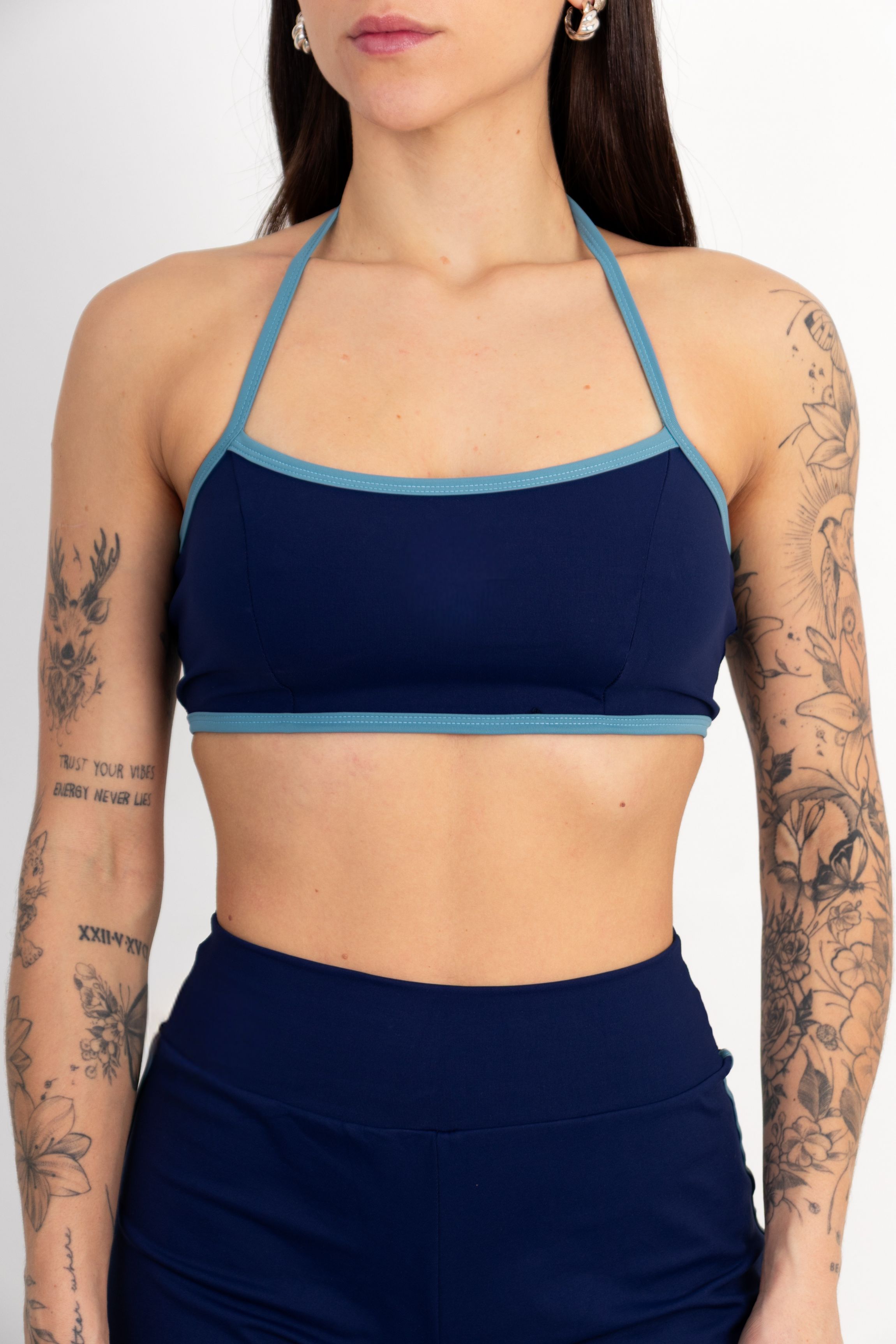 Top Air Azul Marinho c/ Azul - foto 1