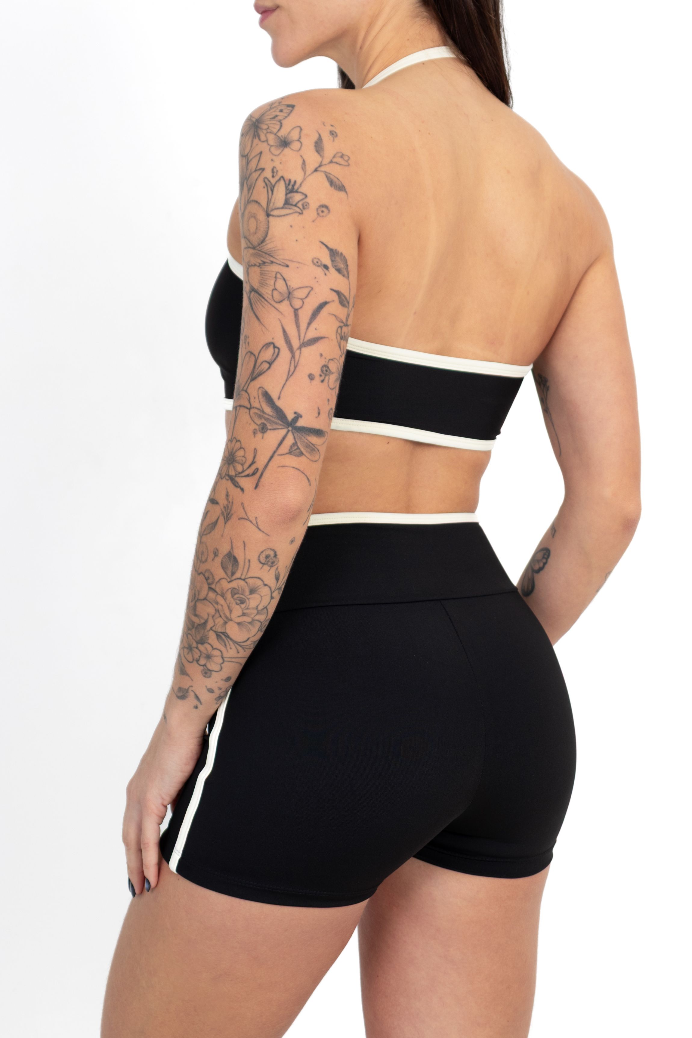 Conjunto Top Air e Short Edge Preto c/ Off - foto 2