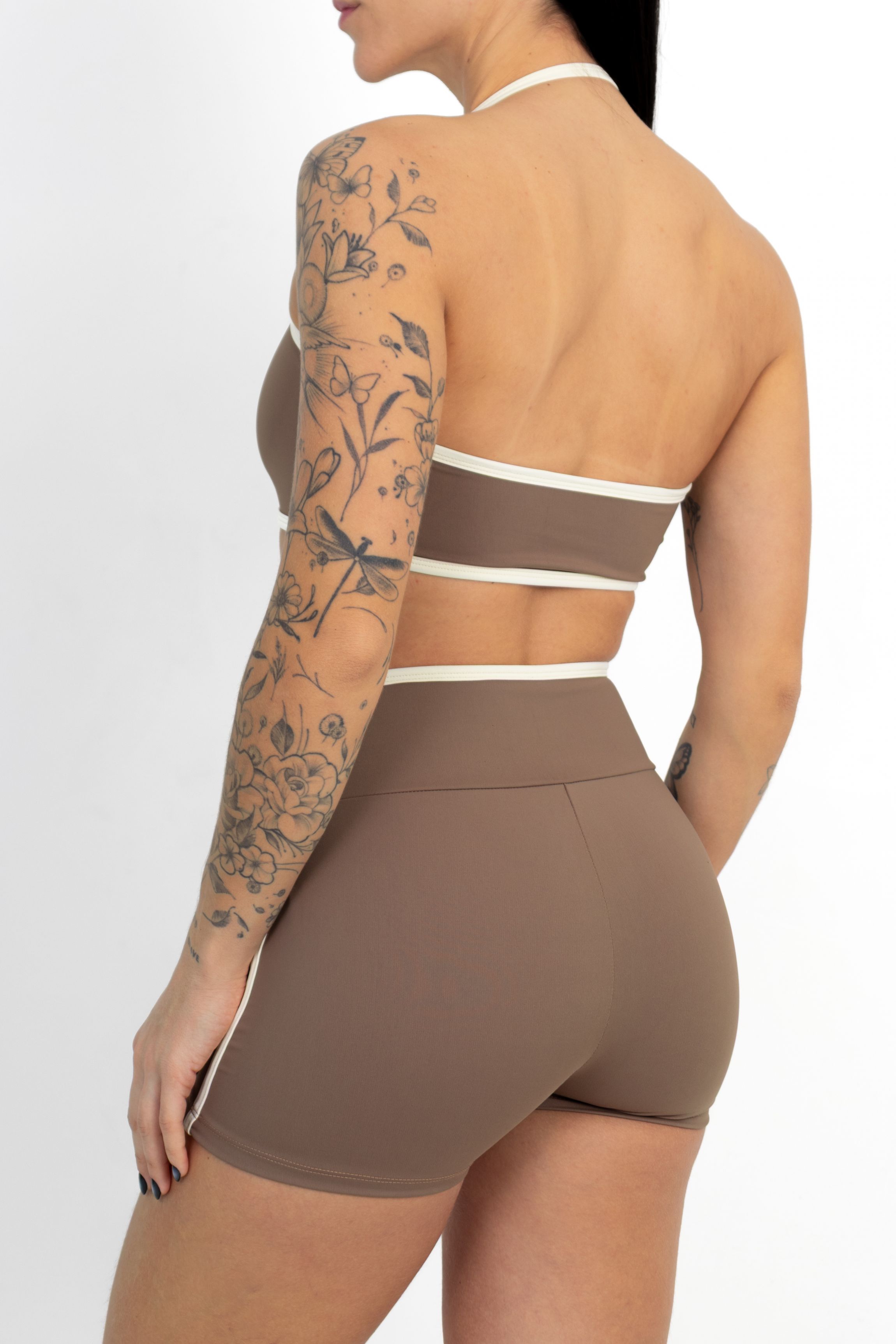 Conjunto Top Air e Short Edge Cappuccino c/ Off - foto 3