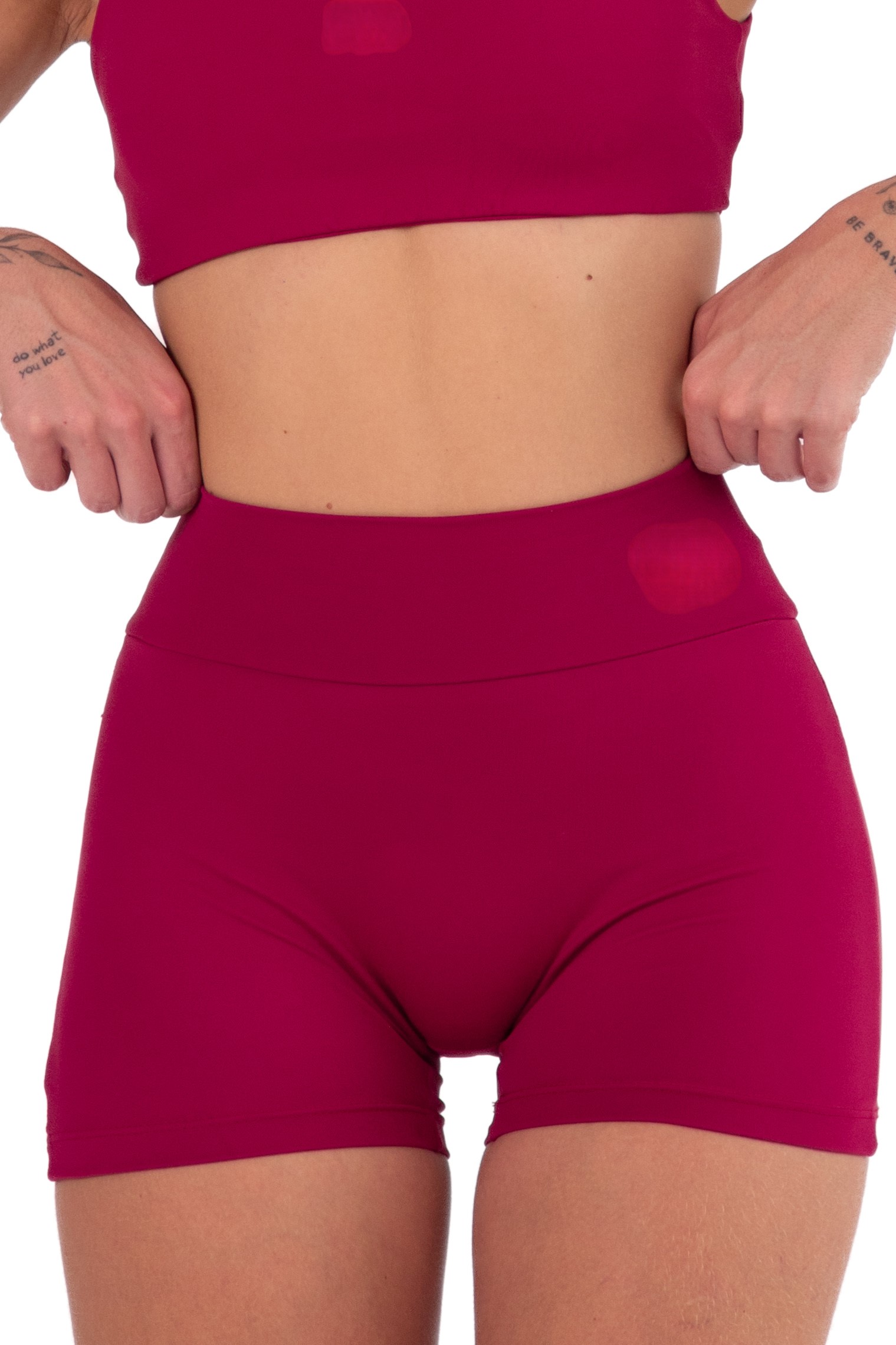 Conjunto Top Basic Duplo e Short Basic Cereja - foto 5