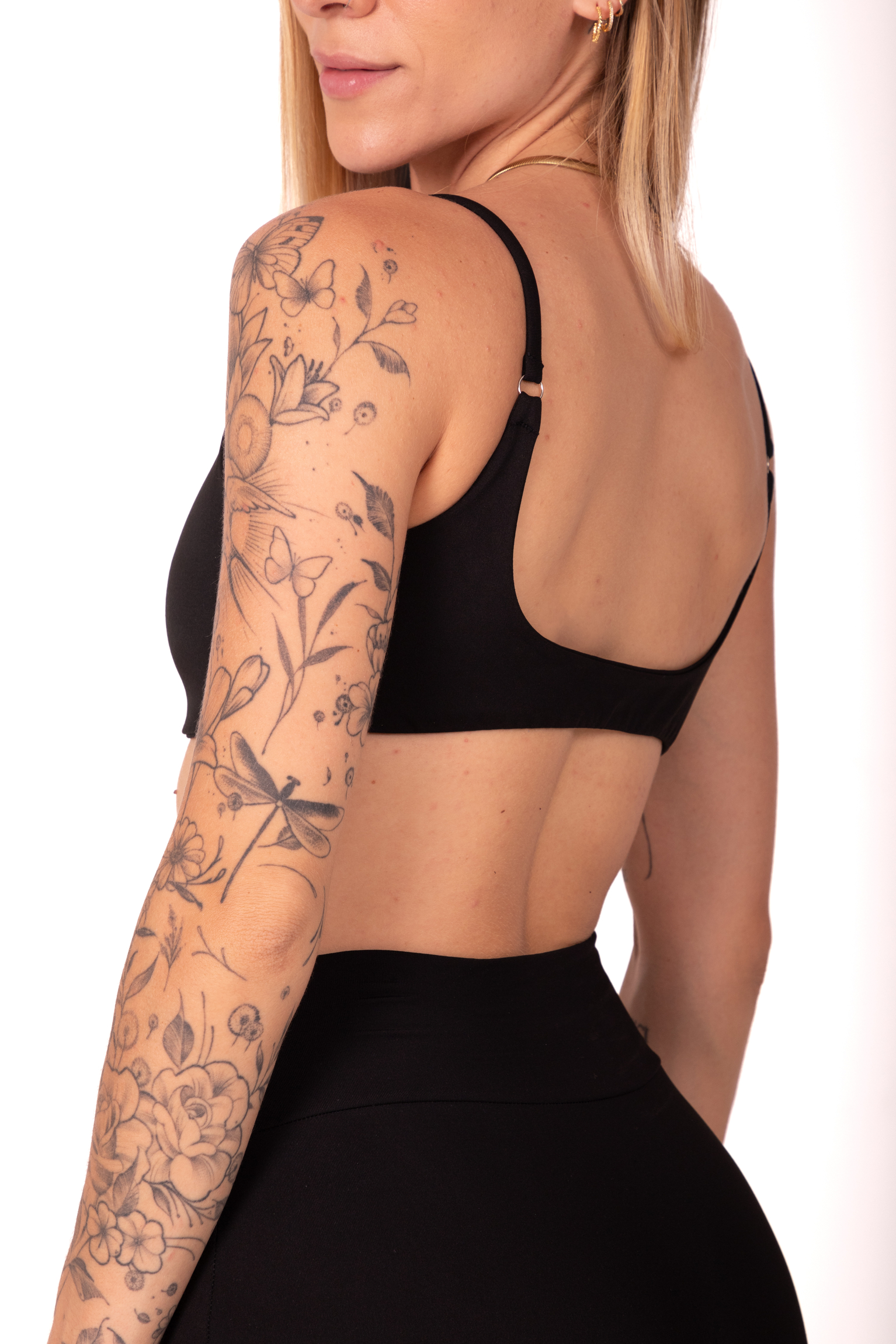 Conjunto Top Basic Duplo e Short Basic Preto - foto 2