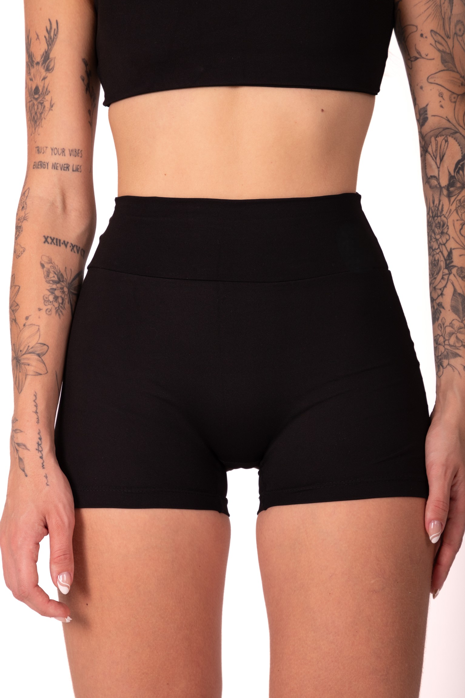 Conjunto Top Basic Duplo e Short Basic Preto - foto 4