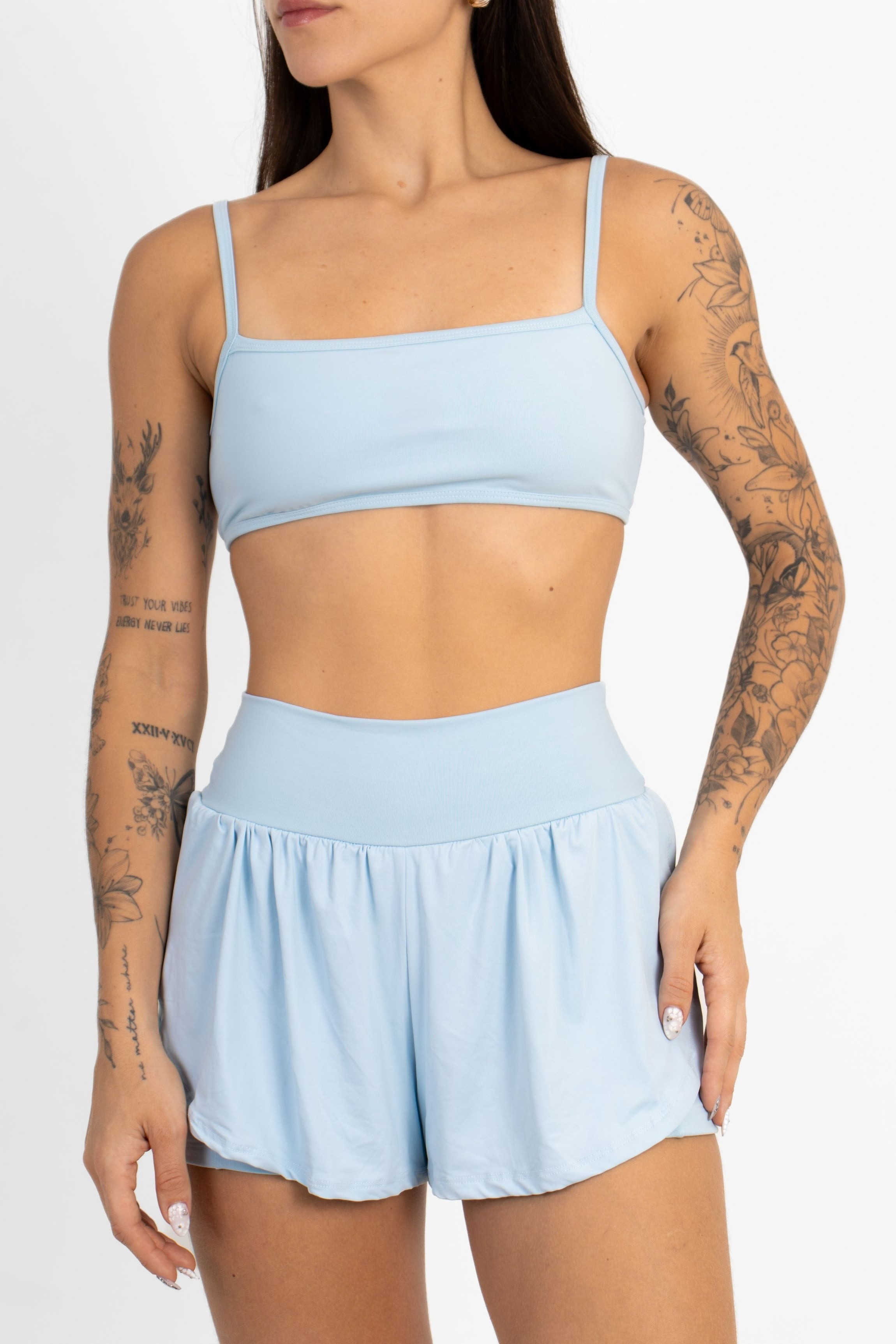 Conjunto Top Speed e Short Run Azul Sky - foto 1