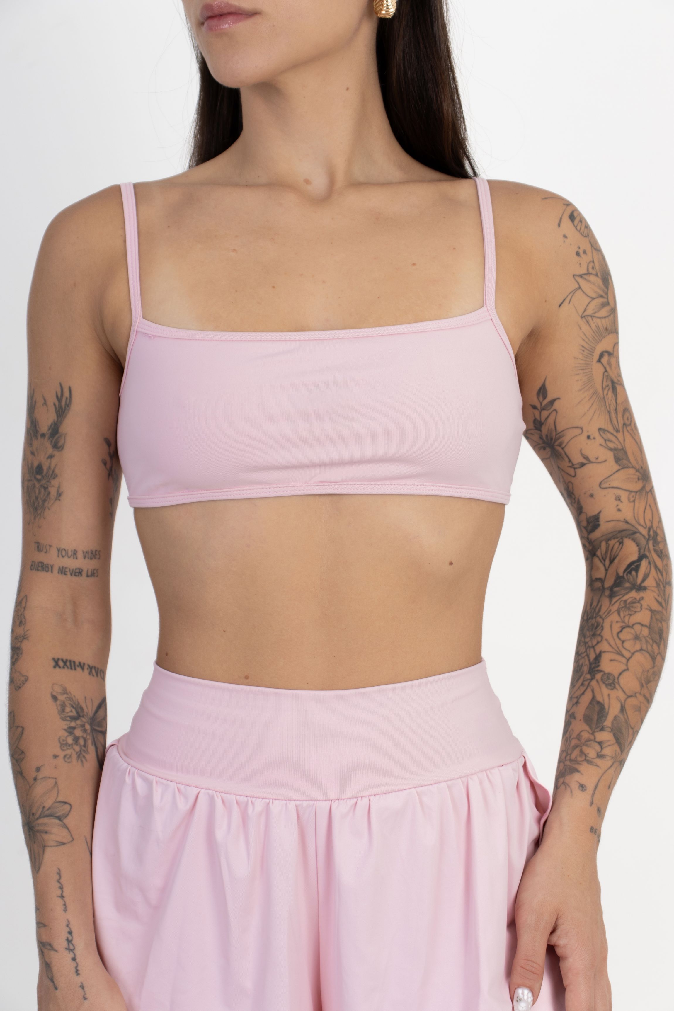 Conjunto Top Speed e Short Run Rosa Soft - foto 6