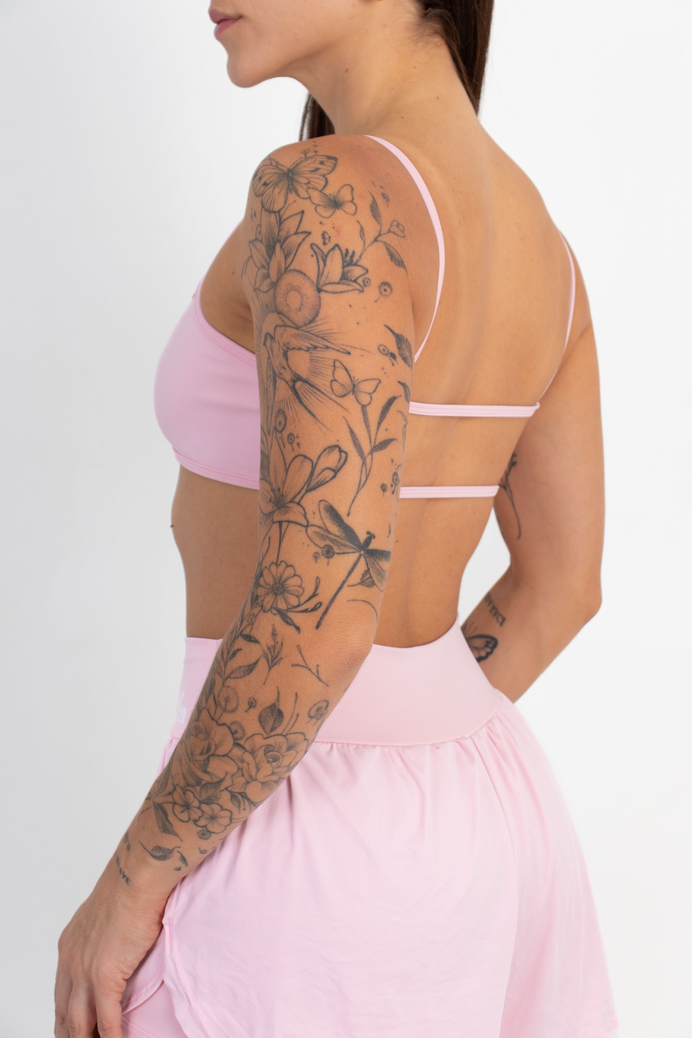 Conjunto Top Speed e Short Run Rosa Soft - foto 7