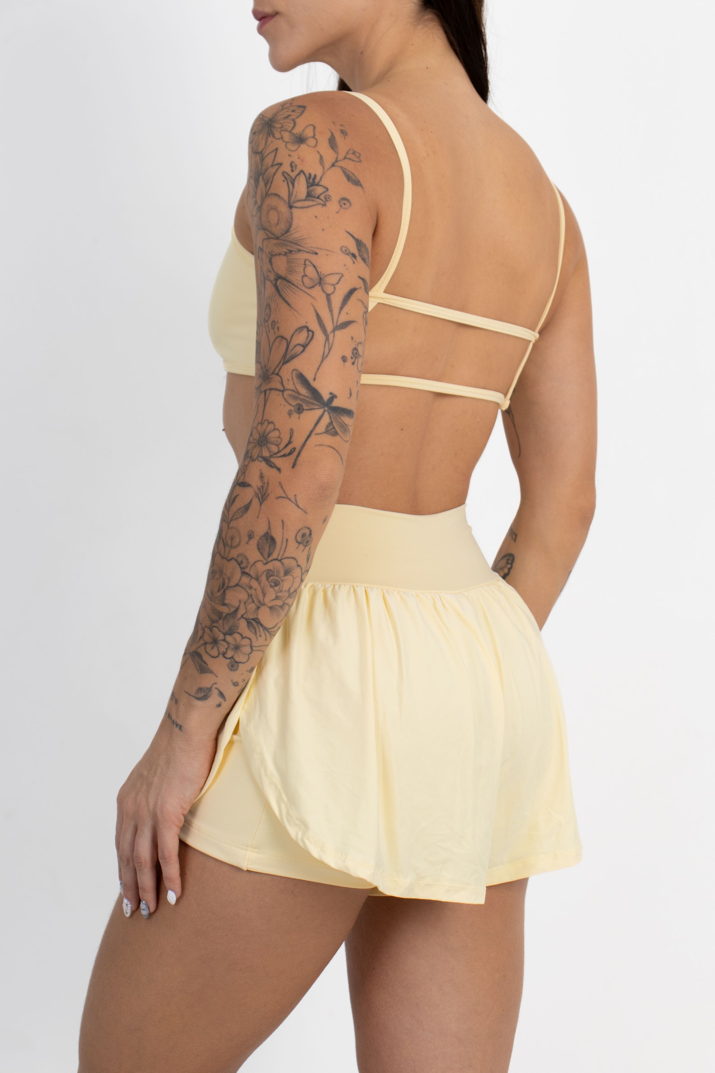 Conjunto Top Speed e Short Run Amarelo Energy - foto 2