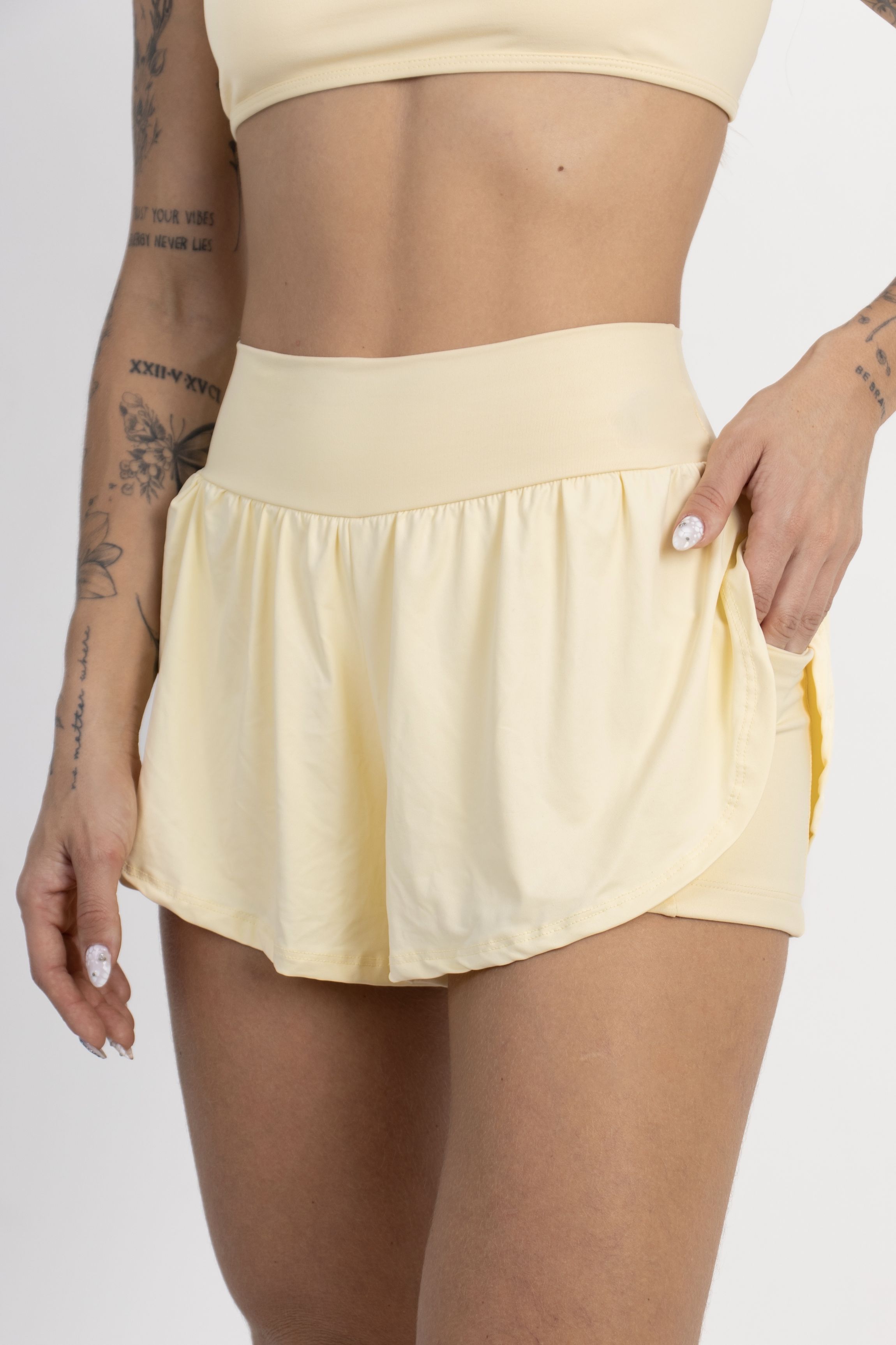 Conjunto Top Speed e Short Run Amarelo Energy - foto 4