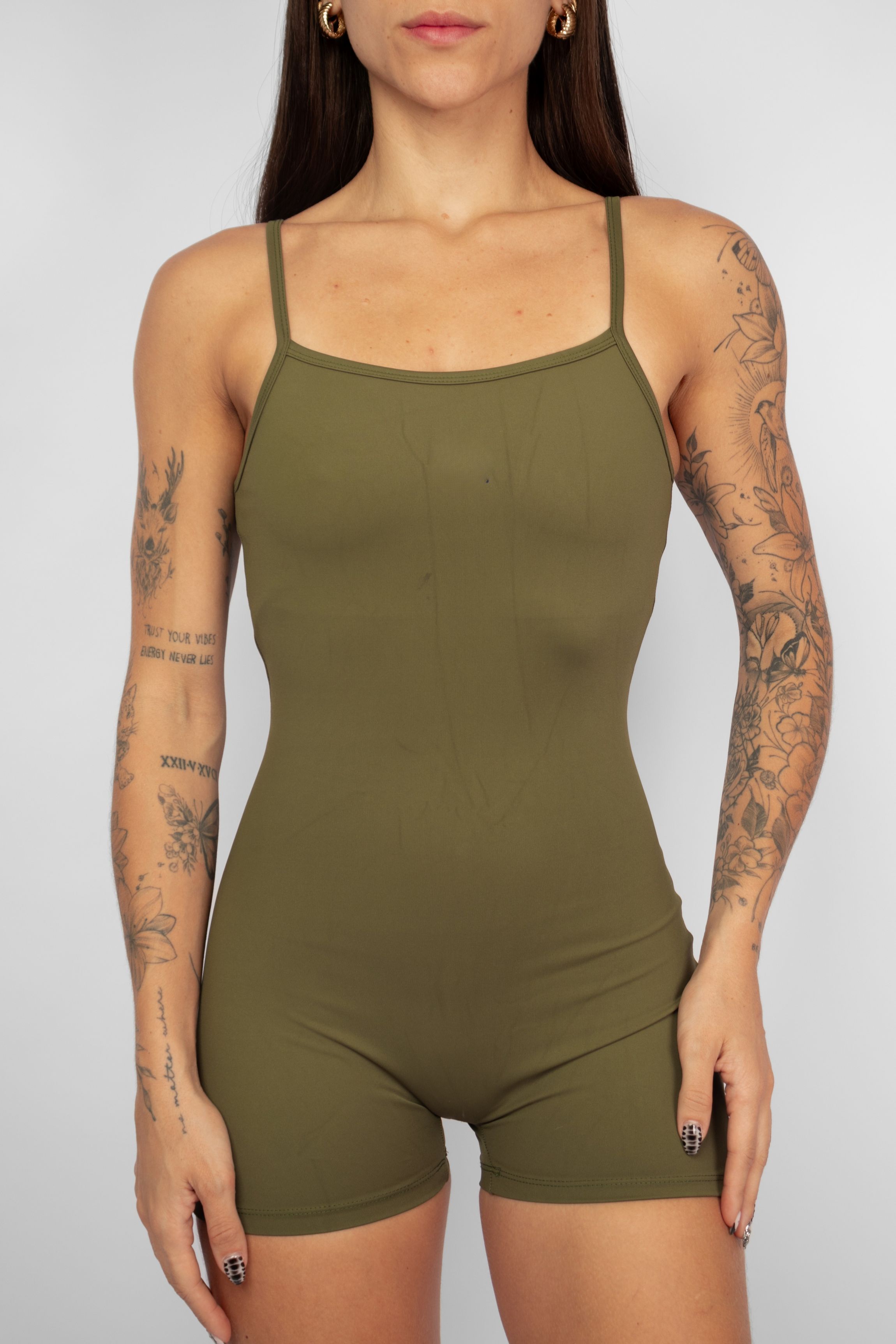 Macaquinho Move Verde Militar - foto 1