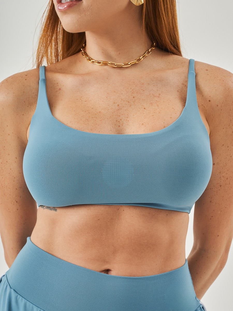 Top Curve Azul Elegance - foto 1