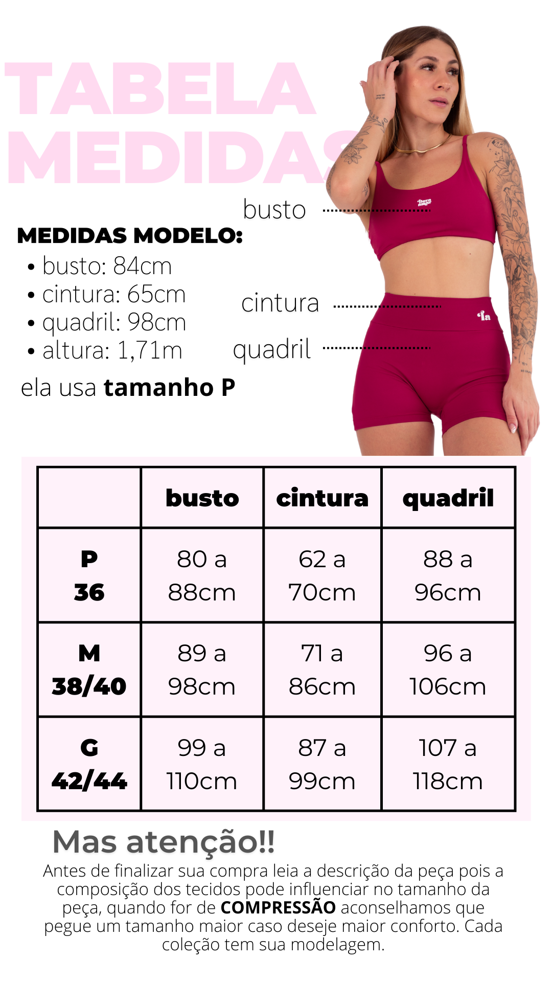 Tabela Medidas