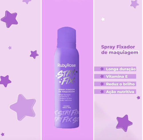 Stay Fix Spray Fixador De Maquiagem - Ruby Rose