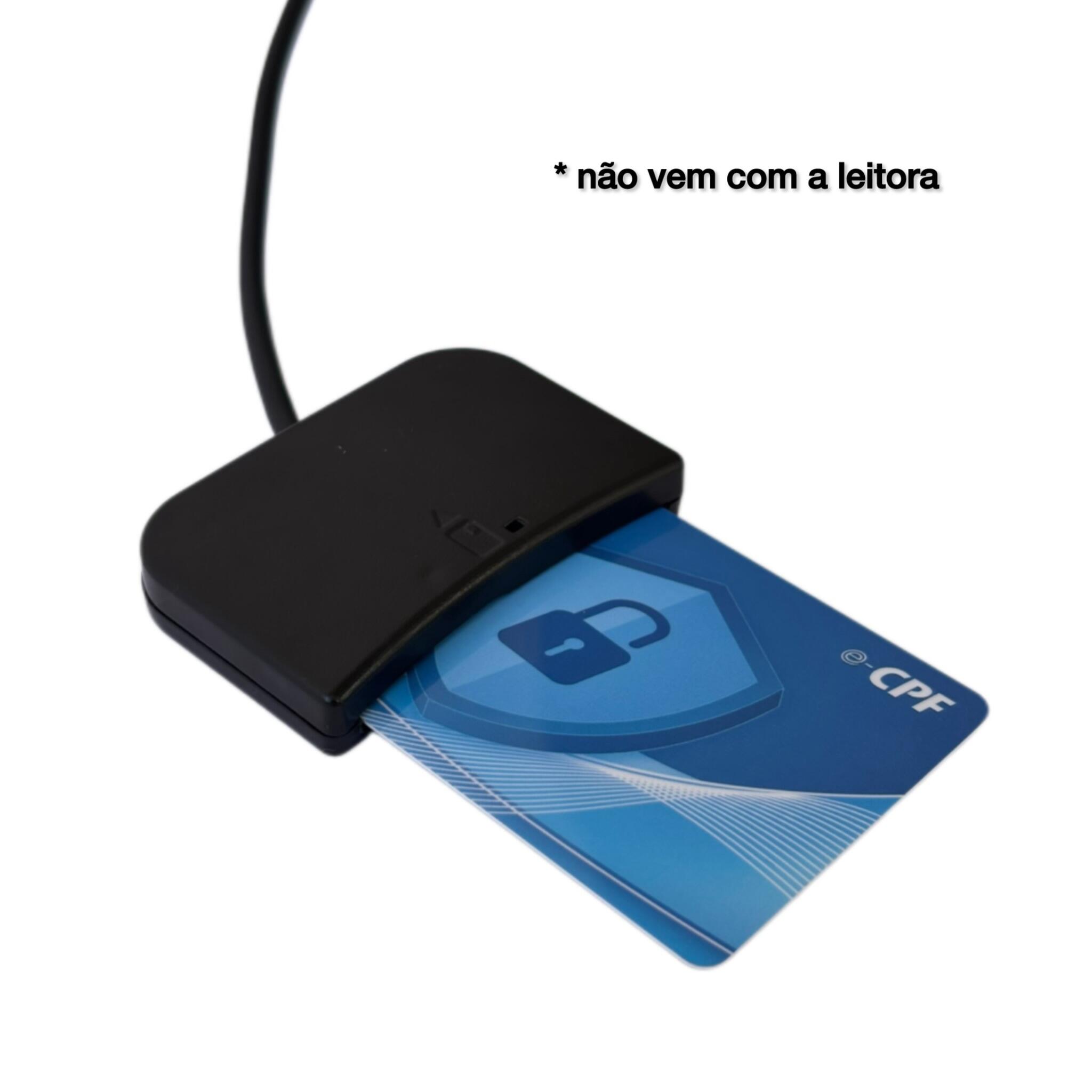 Comprar Cartão Smart Card Certificado Digital A3 para e-CPF ou e-CNPJ  Compatível com Leitora USB - R$29,90 - GAC SHOP RP