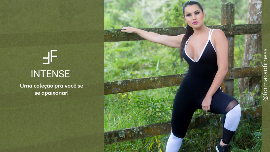 Comprar Calça Legging Poliamida Nation Preta com Vivo Branco - a partir de  R$83,61 - Formação Fitness