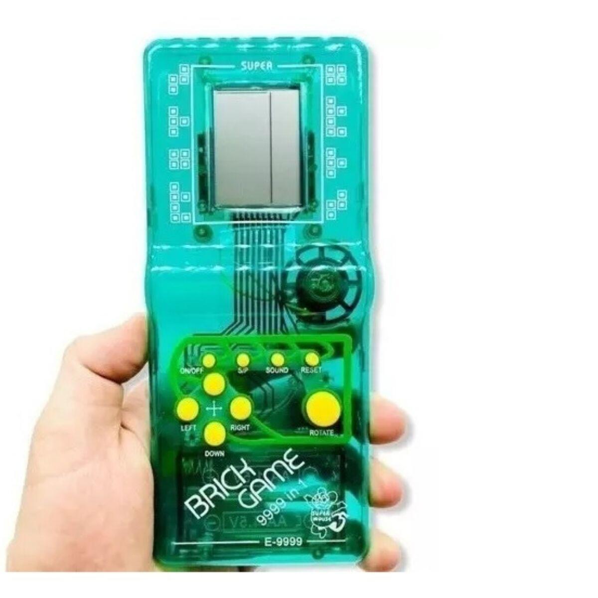 Kit 3 Super Mini Game Portátil 9999 Em 1 Game Antigo Retro