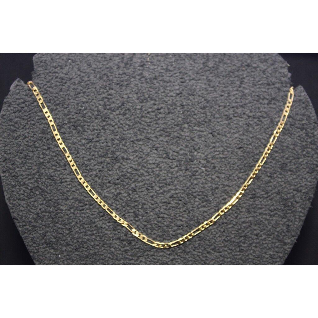 Corrente Masculina banhada 18k Aço Inox Grumet 3x1 3mm