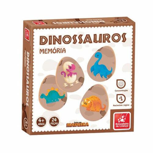 Jogo da Memória Dinossauros – Zepelim Brinquedos Educativos