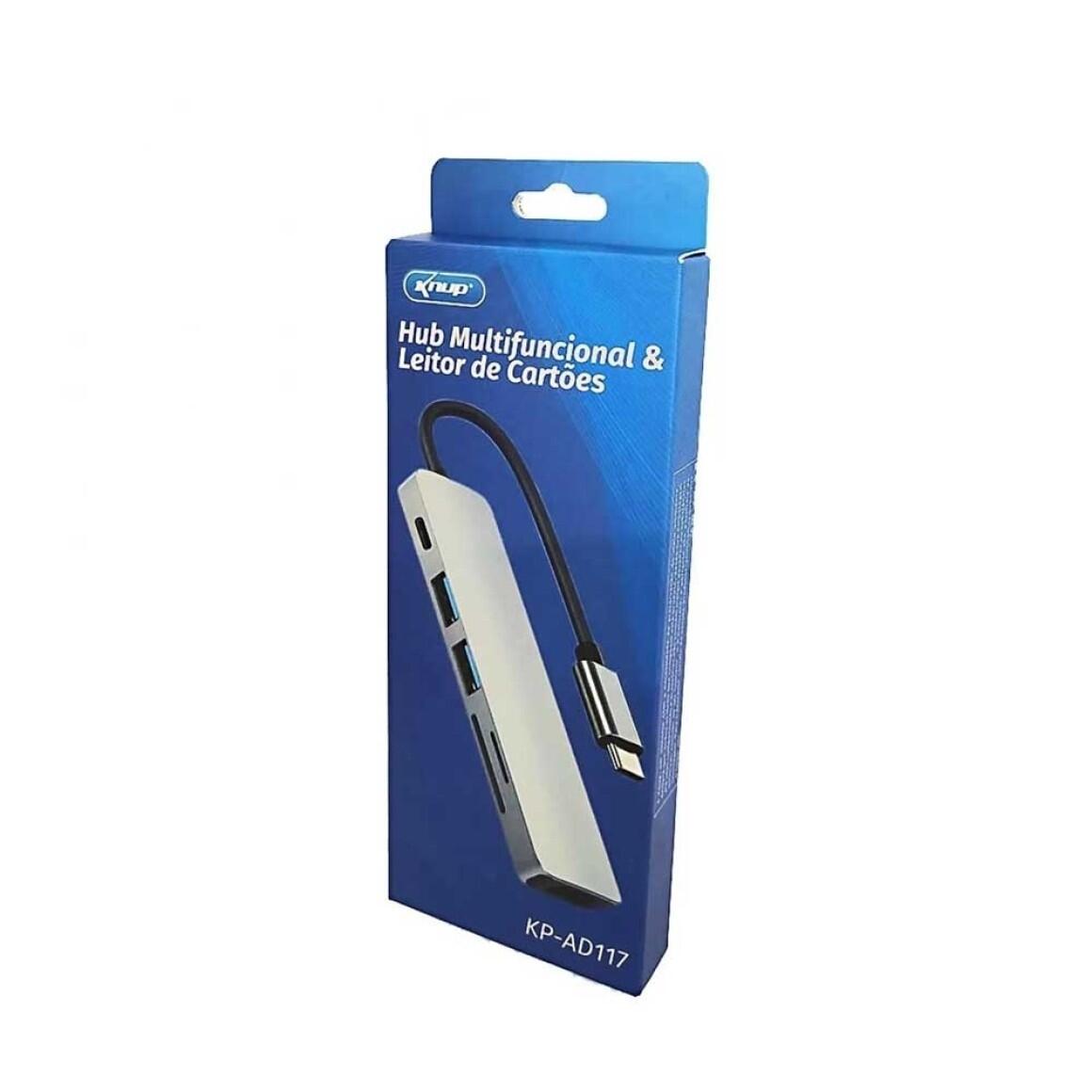 Comprar HUB MULTIFUNCIONAL KNUP USB/SD/TC KPAD117