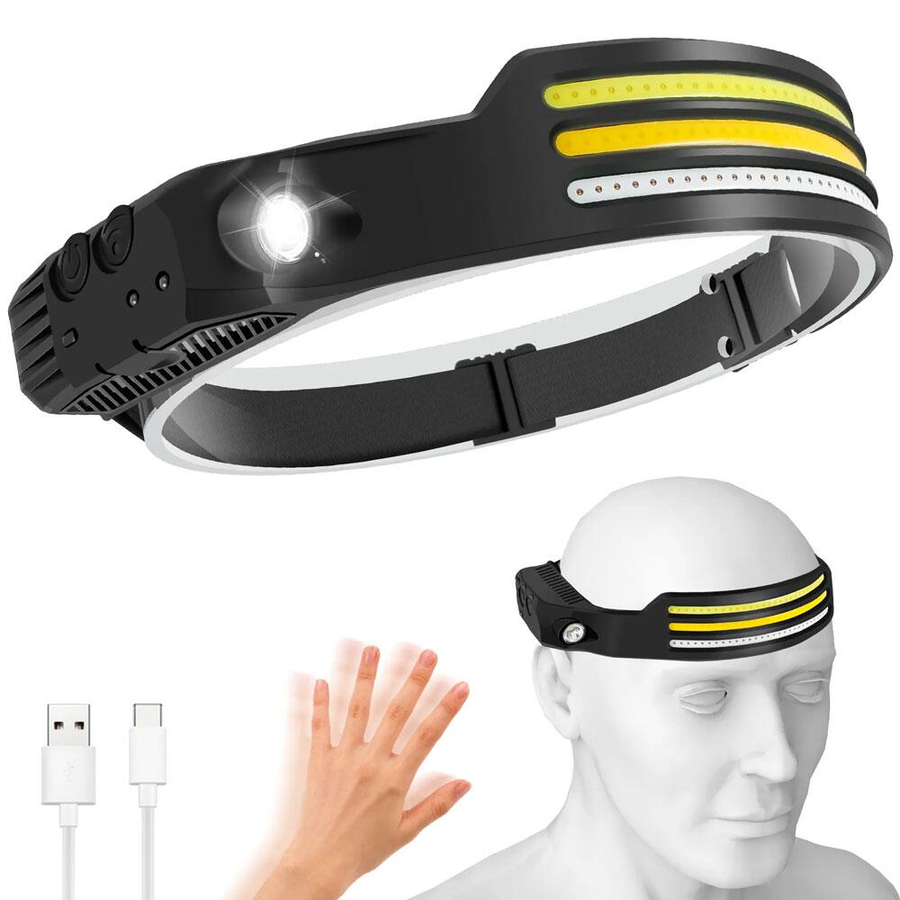 Comprar LANTERNA DE LED CABEÇA KREIZ C/ FITA TRIPLA SENSOR W689-3