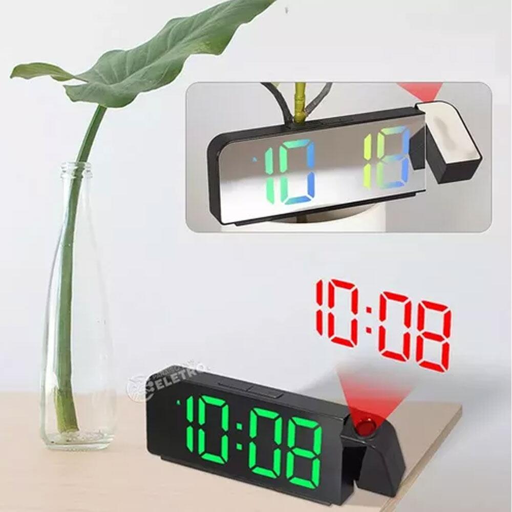Comprar RELÓGIO DE MESA DIGITAL COLORIDO C/ PROJETOR LELONG LE8138 - R ...