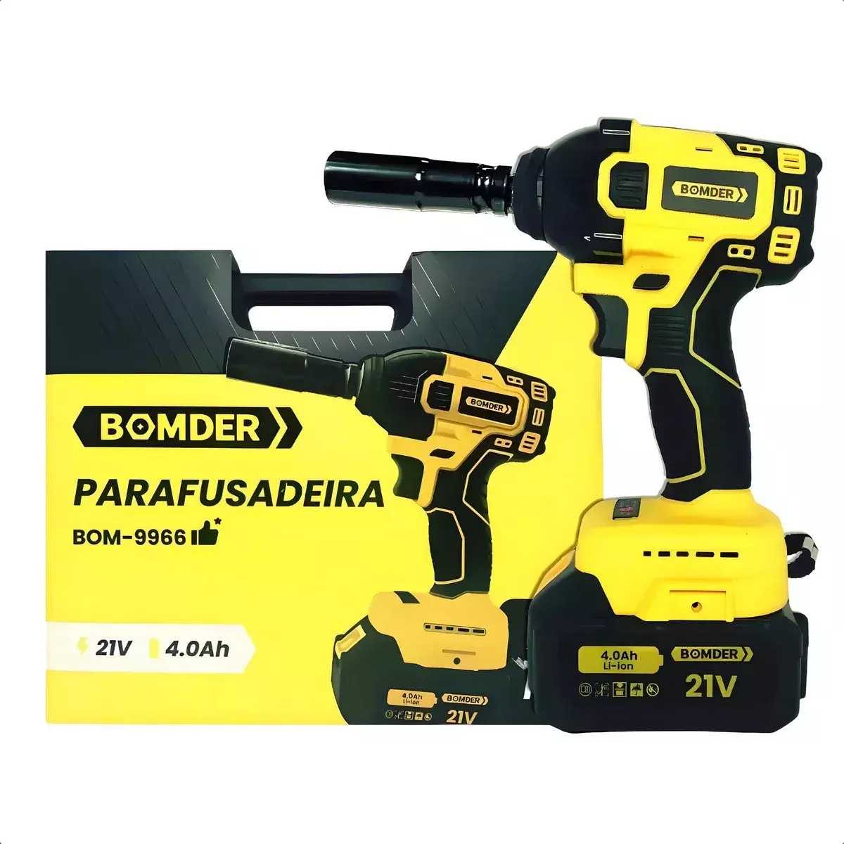 Comprar PARAFUSADEIRA E FURADEIRA BATERIA 21V 4AH 320NM SEM FIO