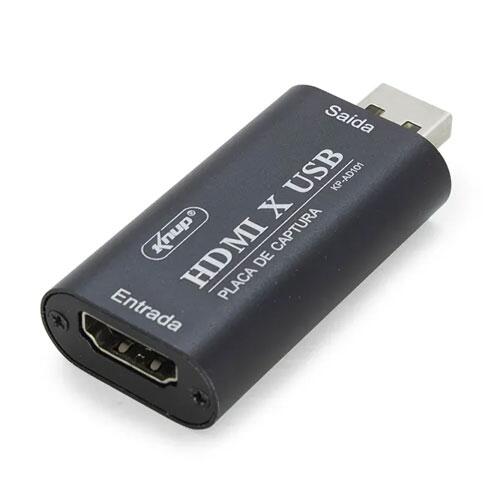 Comprar PLACA DE CAPTURA HDMI X USB 4K KNUP KP AD101