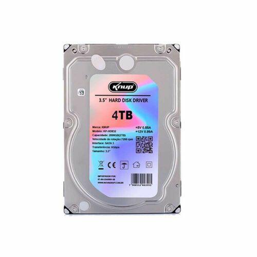Comprar HD 4TB PC 3.5 POLEGADAS 7200RPM SATA 6GBPS KNUP KPHD833