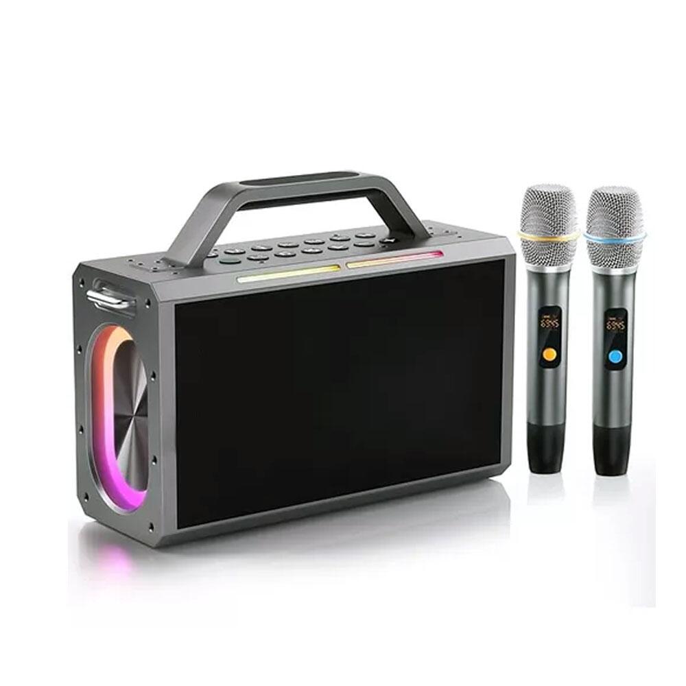 Comprar CAIXA DE SOM BLUETOOTH KARAOKE 2 MICROFONES 200W LELONG LE936