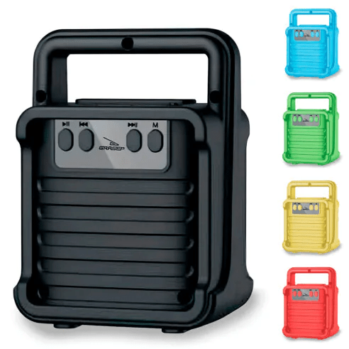 Comprar CAIXA DE SOM BLUETOOTH GRASEP 8W DS3164