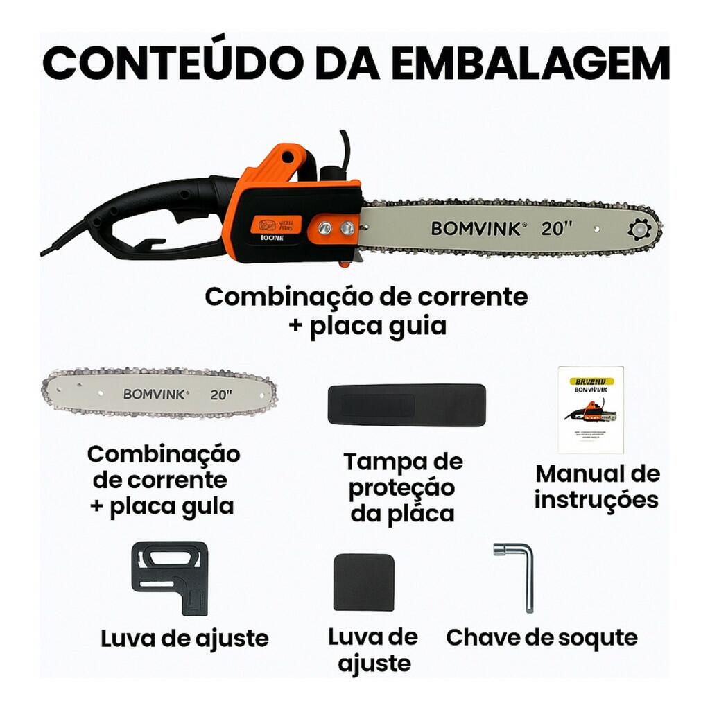Comprar MOTOSERRA ELÉTRICA 3200W 20