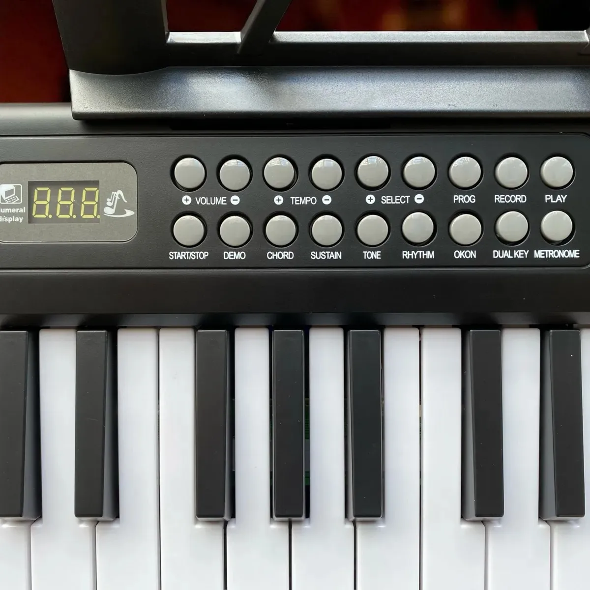 Comprar TECLADO ELETRONICO 61 TECLAS VISOR DIGITAL GRAVA E