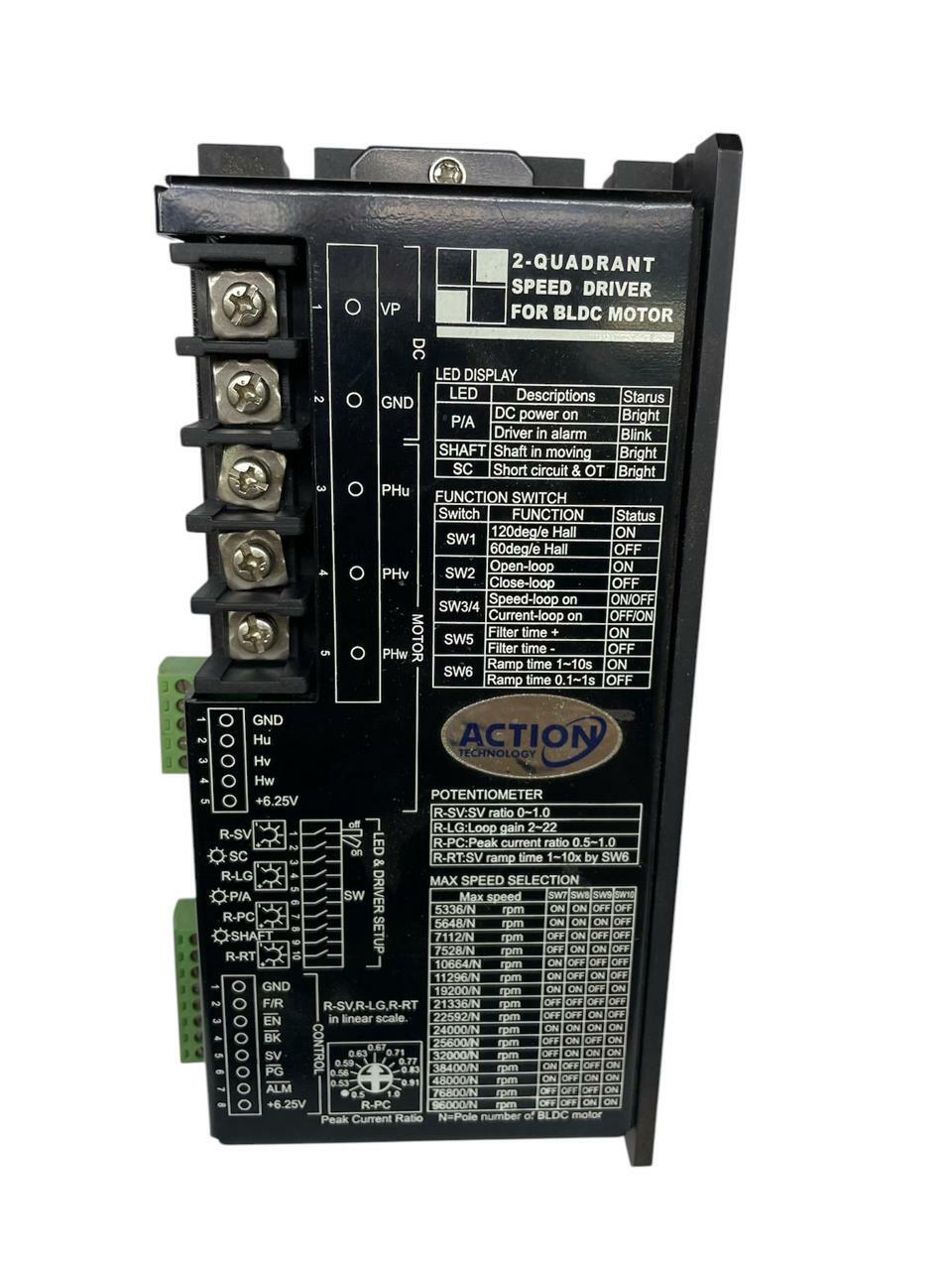 Comprar Kit Motor Brushless DC+ driver- 24V 300 rpm - R$2.900,00