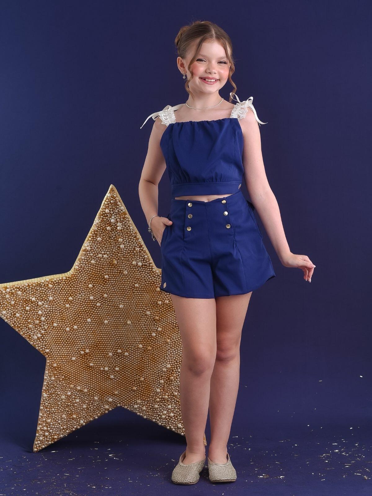 Conjunto Premium Vibration azul