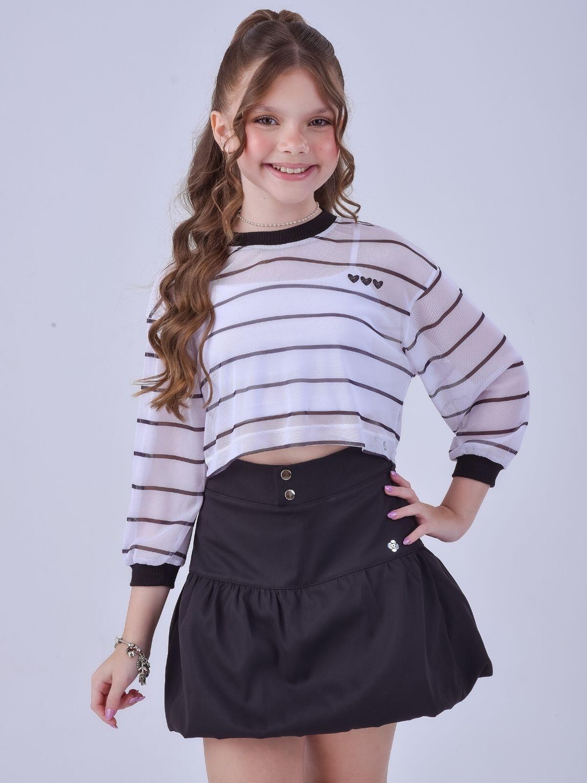Conjunto Premium Petit Chique Saia Balone
