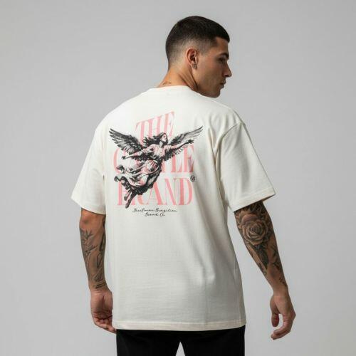 Camiseta Streetwear Hoshwear Hide Off White - R$129,90