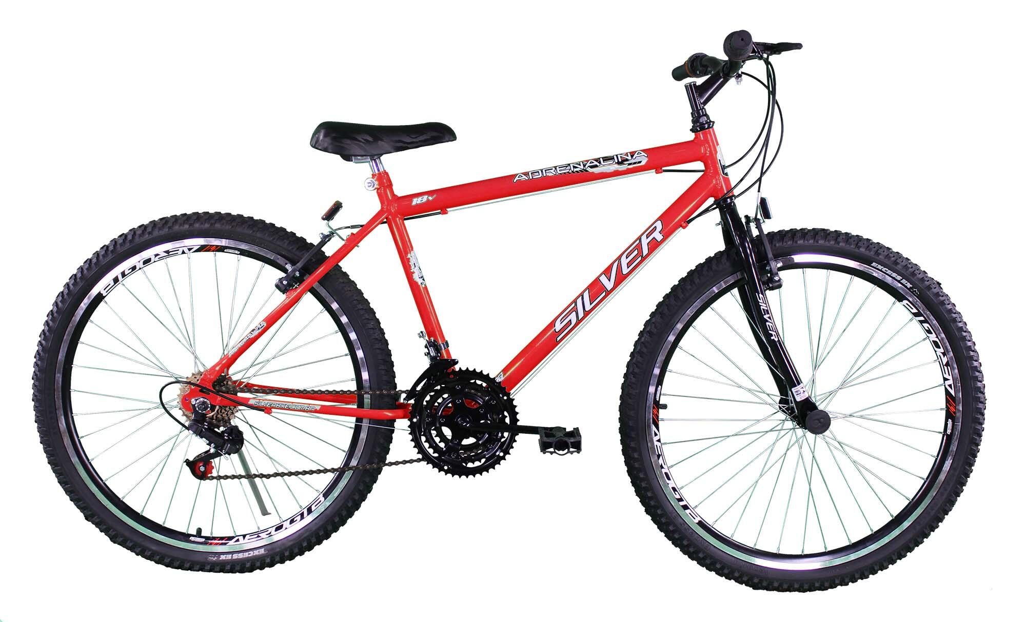 Comprar Bicicleta Aro 24 Silverbike - Adrenalina 18v - a partir de R$629,10