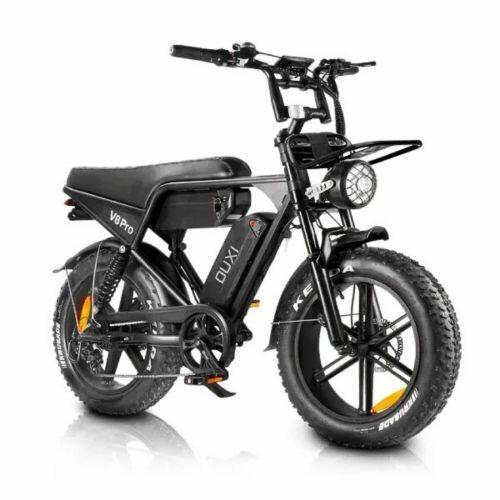 Bicicleta Elétrica OUXI V8 Pro S Aro 24 48V - Bateria Dupla