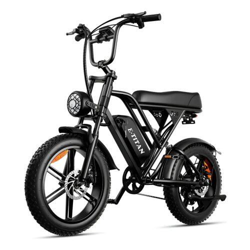 Bicicleta Elétrica Ouxi V8 Pro - 1000W, Suspensão, 48V - a partir