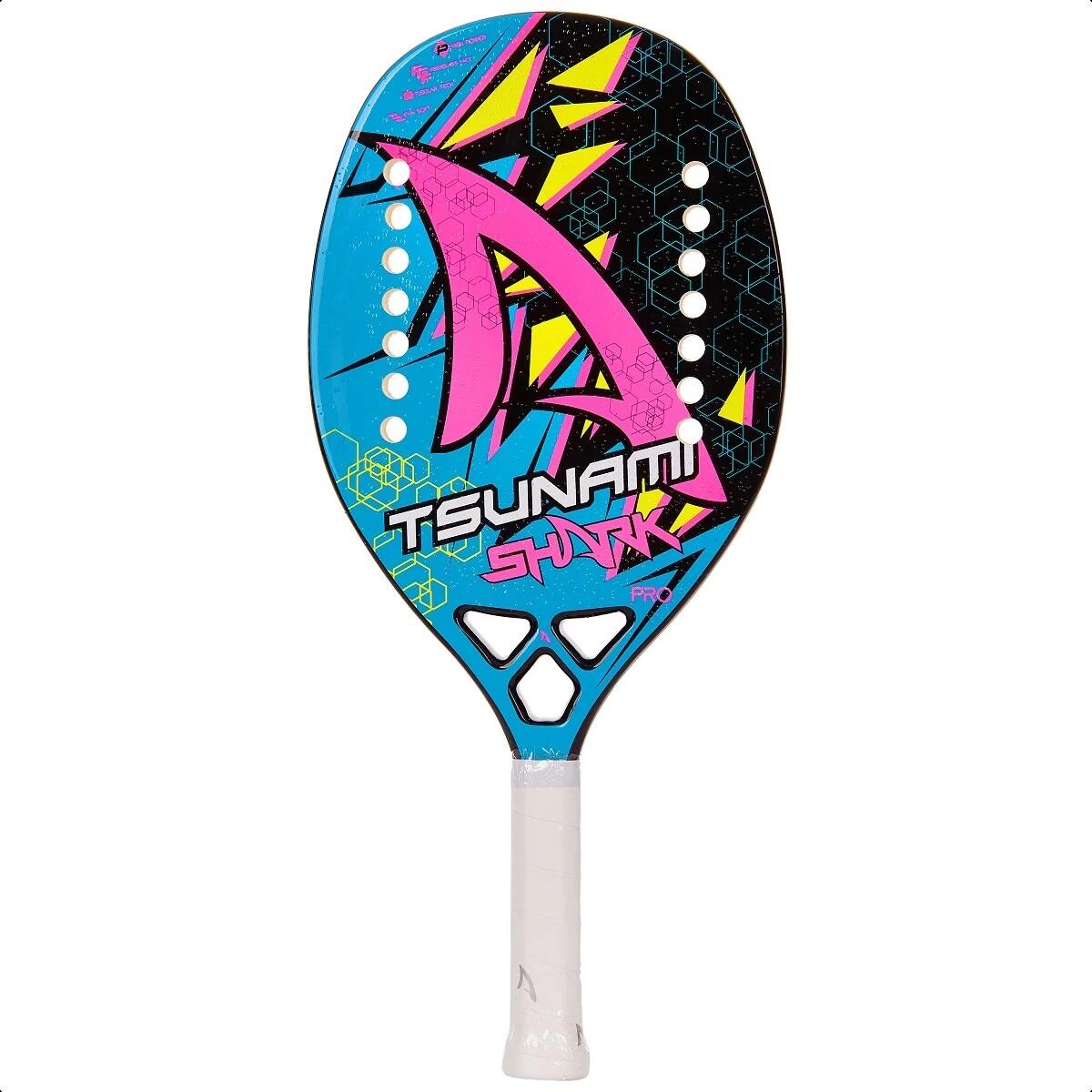 Raquete Profissional Beach Tennis Shark Tsunami Pro