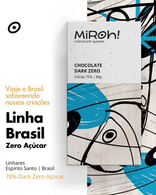 Comprar Chocolate Dark Zero 80g - 70% Cacau - R$32,00 - Blums Kaffee