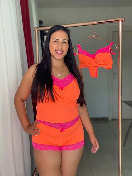 SHORT DOLL MOÇA BONITA