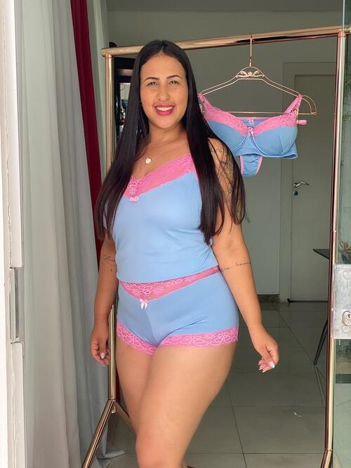 CONJUNTO MOÇA BONITA (sutiã e calcinha) - Imagem 2