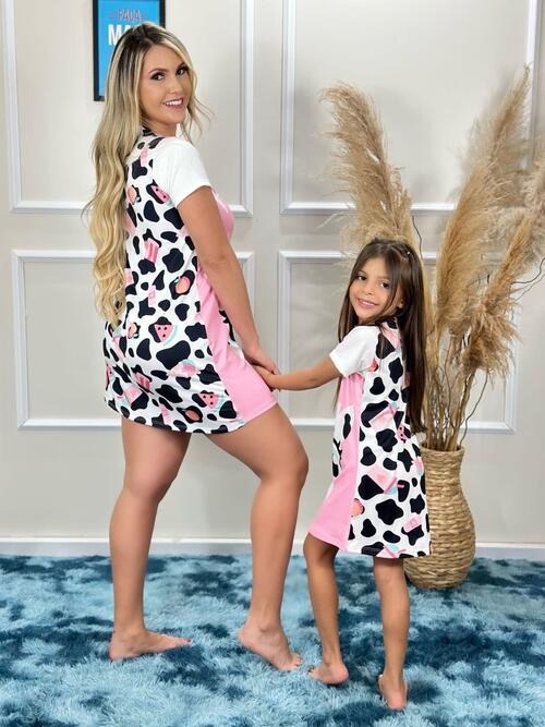 KIT MAE E FILHA JUSSARA(CAMISAO) SUEDE - Imagem 2