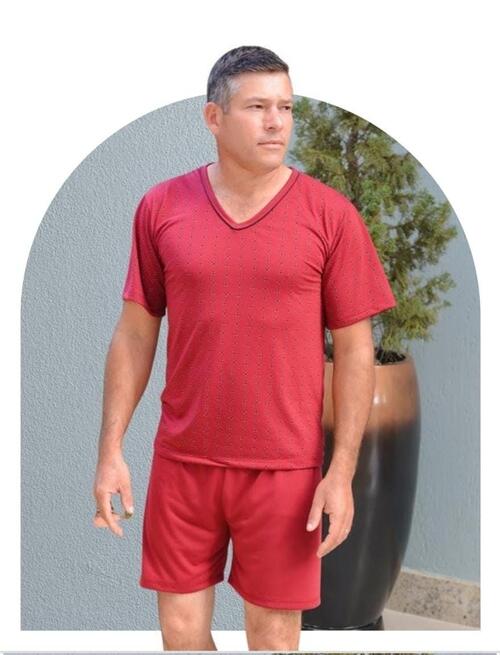 PIJAMA MASCULINO CURTO (ADULTO)