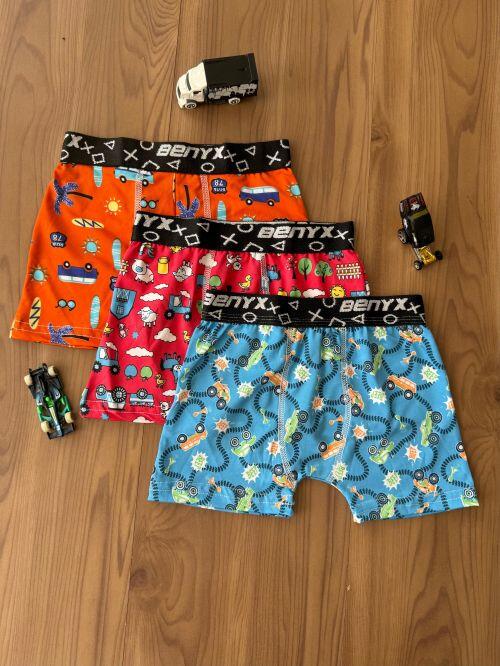 BOXER INFANTIL ESTAMPADA