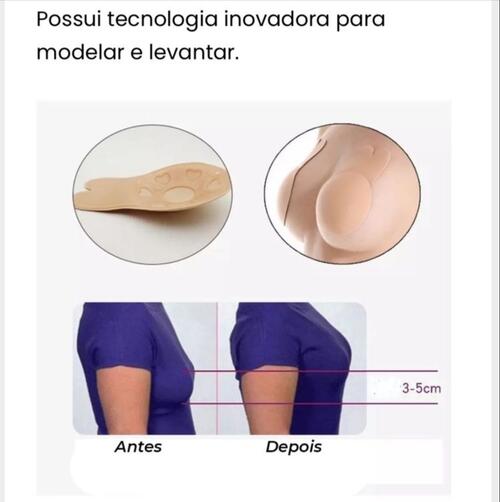 SUTIÃ ADESIVO LEVANTA SEIO INVISIVEL PUSH UP - Imagem 6
