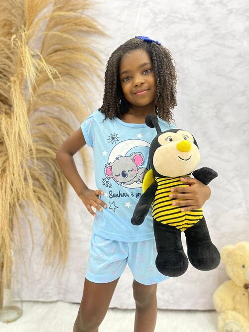 PIJAMA INFANTIL TULIPA COM MANGA(MENINA)