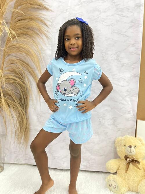 PIJAMA INFANTIL TULIPA COM MANGA(MENINA) - Imagem 3